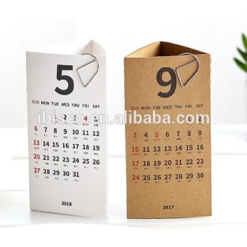 Wholesale cheap new design office desktop calendar