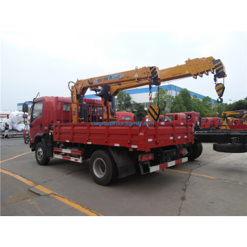 Grue montée sur camion hydraulique DAYUN Boom