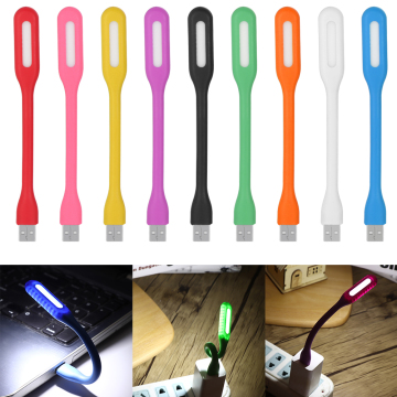 2Pcs Flexible USB LED Light Reading Lamp Fashion Usb Gadget Mini Computer Led Light For Computer Notebook Laptop Bright