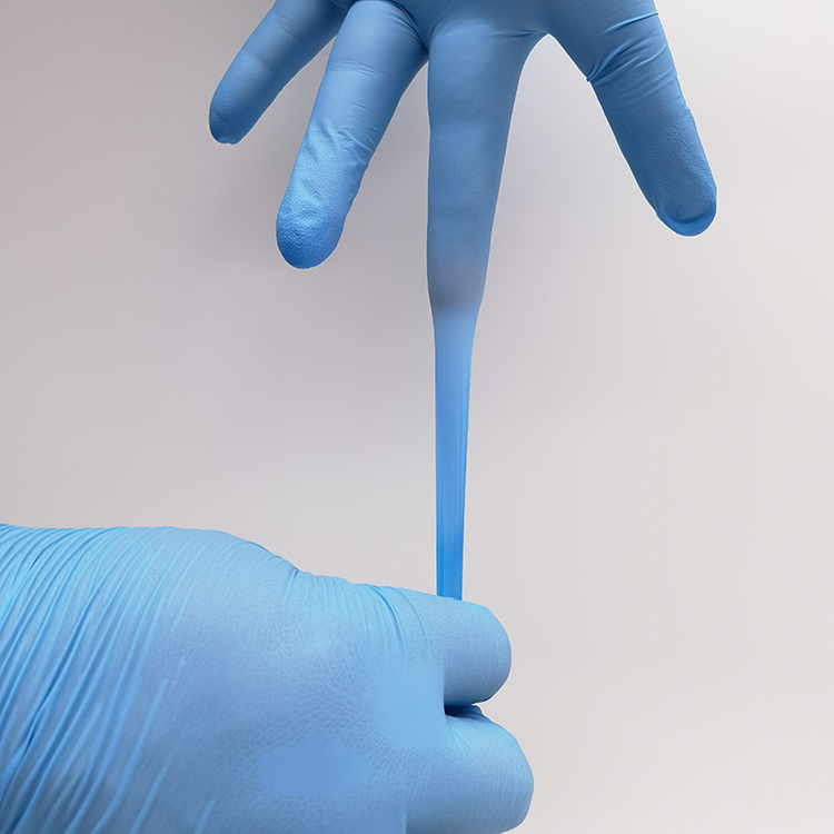 G10 100 pcs Blue Nitrile Gloves Powder Free Cheap Exam Pure Hand Nirtile Nitrile gloves Dental Examination Gloves Without Powder