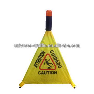 roadway Pop-Up Safety Cone