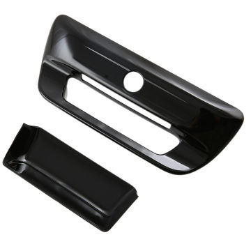 ABS Gloss Black Tailgate Handle Bowl Covers For Ram 1500 TRX 2019-2023