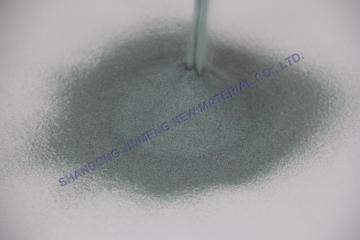 Green coated abrasives silicon carbide