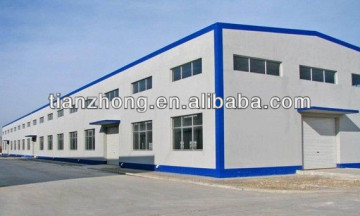 structural steel frame warehouse building