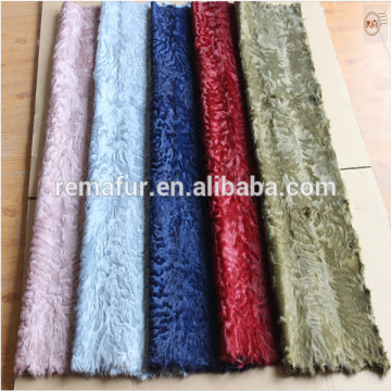 Soft Silky Xianggao Lamb Fur Blanket for Xianggao Women Garment