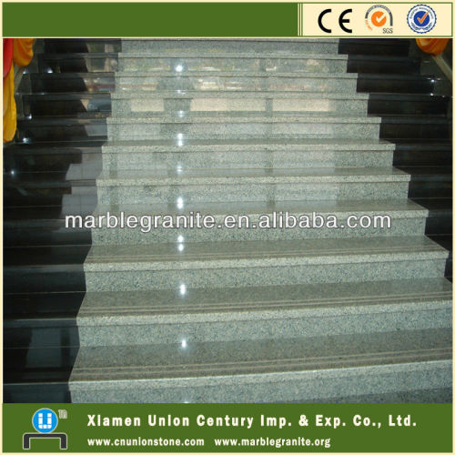 Silver ice granite stair step