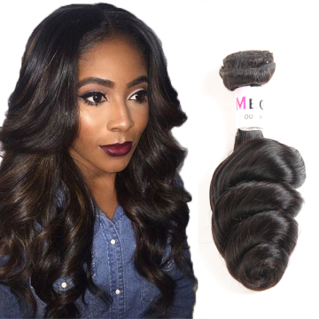 MEGALOOK Dropship Unprocessed Virgin Malaysian Loose Wave Malaysian Hair Loose Wave Bundles