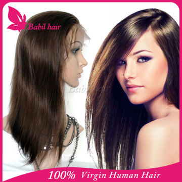 Factory wholesale price indian human hair extension grade 5a 6a 7a 8a 100 percent indian remy human hair lace wig