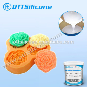 Molding rtv silicone for candle making