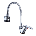 High standard flexible chromed kitchen shower faucet deck mounted kitchen sink mixer