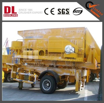 DUOLING LARGE CAPACITY COMPLETE MOBILE CRUSHING PLANTS WITH ISO APPROVAL