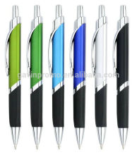 Classic rubber grip triangle promotional ball pen