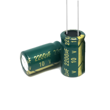 10V 2200UF Aluminum Electrolytic AC Capacitor - Low ESR 10*17MM Manufacturer