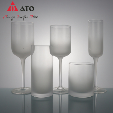 Lead Free Crystal Wine Glass Goblet Glass Set