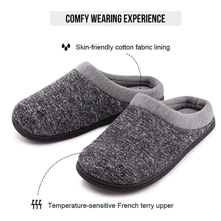 Men's comfortable cotton slippers