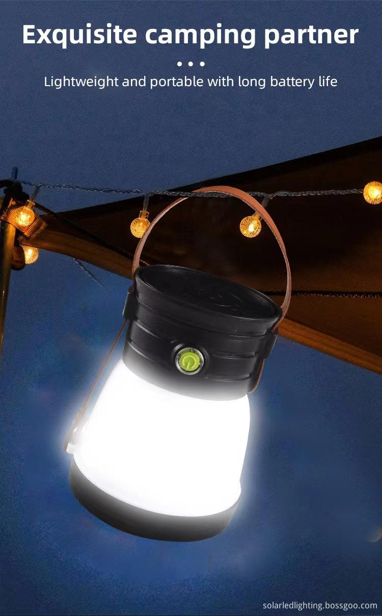  Solar camping lantern