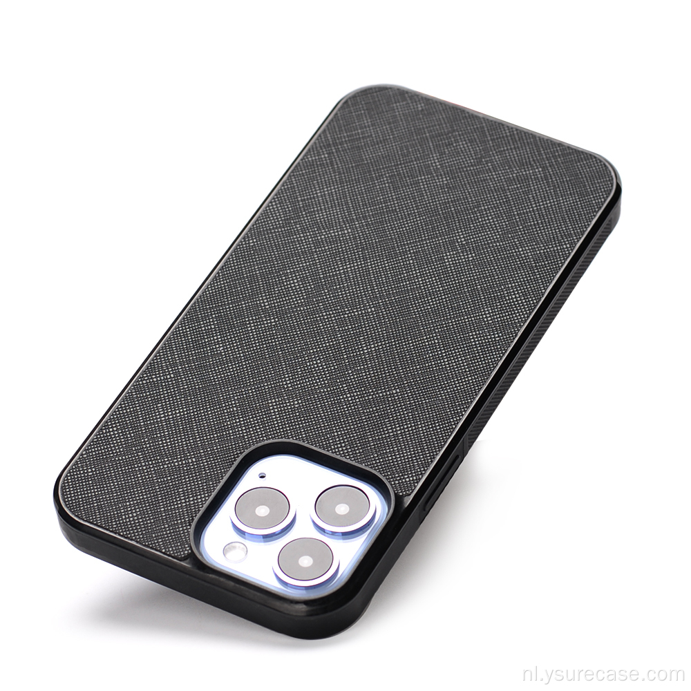 Cross Grain Antislip Phone Case voor iPhone 13