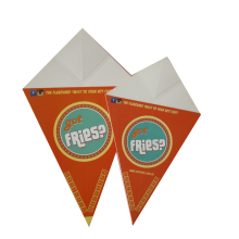 Eco-Friendly Paper Cone Packaging for Chicken Fries