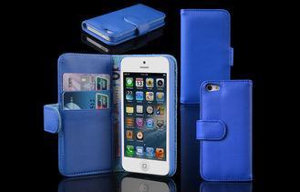 Leather Apple iPhone Case Smooth Surface iPhone 5 Wallet Po