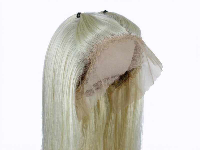 Natural Black Silky Straight Lace Front Wig 100% Human Hair