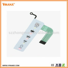 Vacuum Molding Touch Type Key LED Push Button Membrane Switch