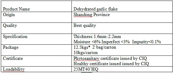 Good Quality New Crop Garlic Granule Delicous Spicy