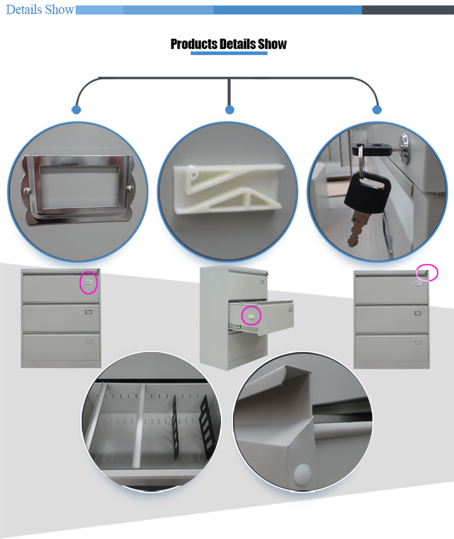 4 Drawers Lateral document Cabinet