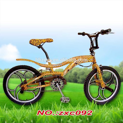 Custom bmx bike freestyle bicycle 20*2.4 tire freestyle BMX bikes 20 inch