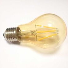 led filament bulb A60 amber glass led lighting lamp