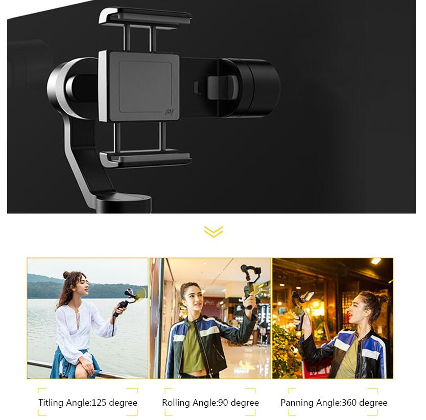 Vilta M 3 Axis handheld gimbal stabilizer VS Zhiyun Smooth 4/Feiyu vimble 2/ Osmo mobile 2