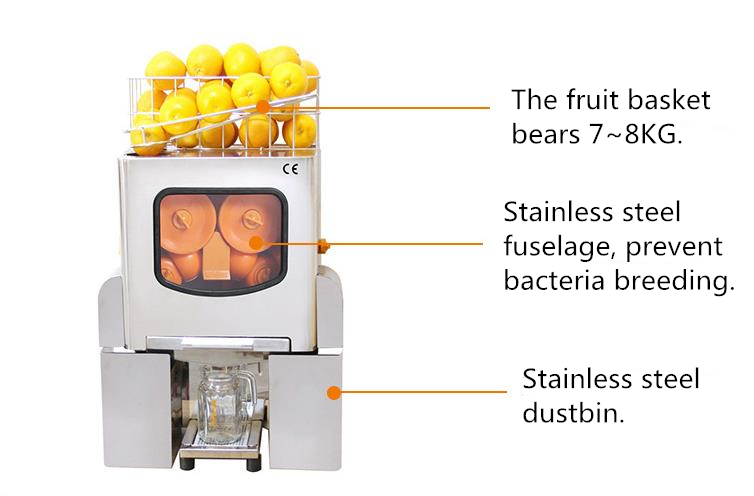 Commercial Durable Multipurpose Lemon Orange Stainless Steel Automatic Juice Maker Machine