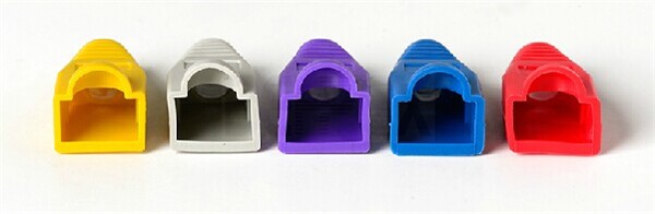 Cover Plug RJ45 Connectors for Identify Network Ethernet LAN 8P8C