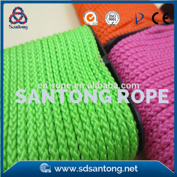 8strand Braided polypropylene rope