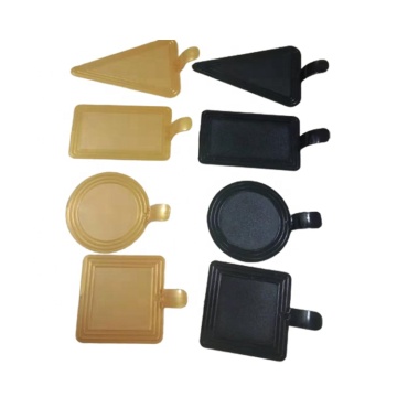 Factory Direct Plastic Gold Silver Black Cake Boards - Disposable Birthday Wedding Cake Base Trays