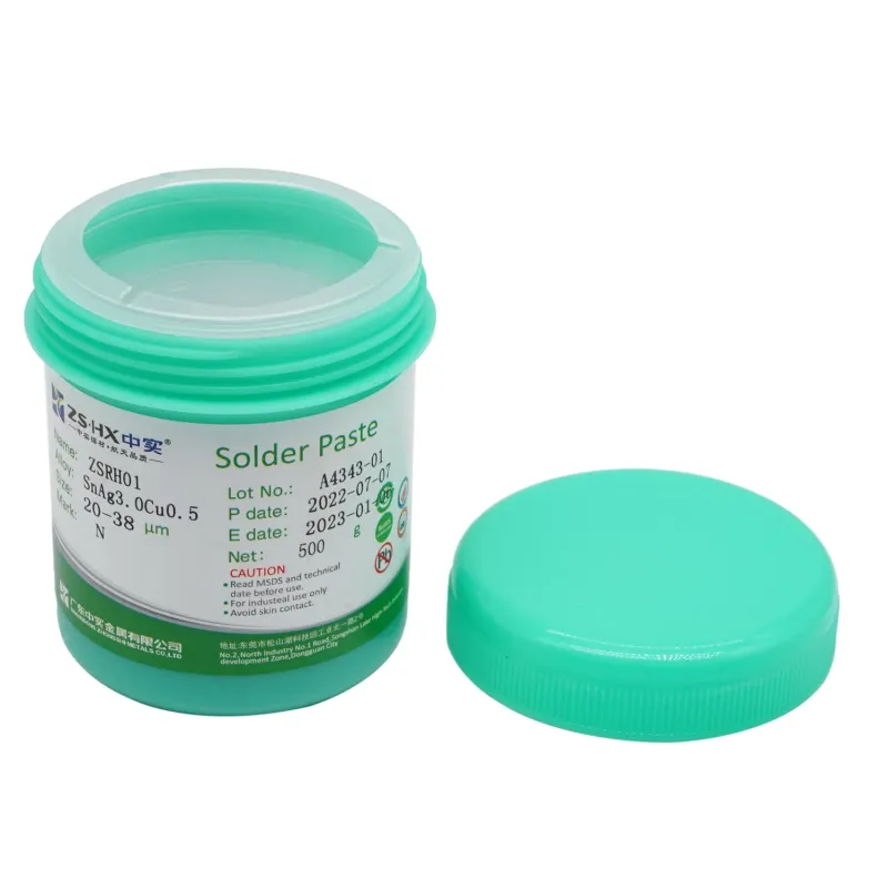 Zhongshi Sn5Pb92.5AG2.5 Tin-Lead Solder Paste