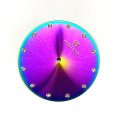 Purple plating Minimalist style watch dial