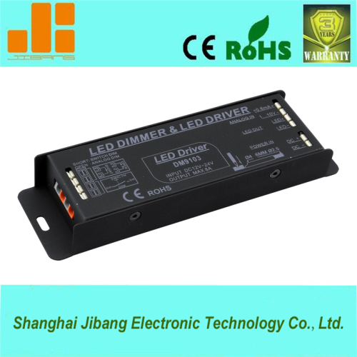 1channel dimming 0-10v led driver 12v 24v 10a 1-10v dimmer