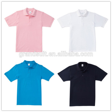 Custom plain basic soft fabric sample for free polo shirt