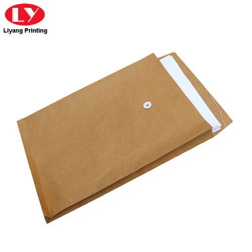 Kraft Paper Soble Bag String Cerrar para documentos