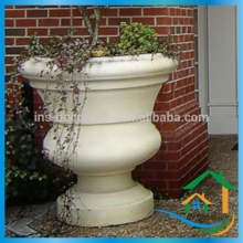 Caststone pottery pots for plants