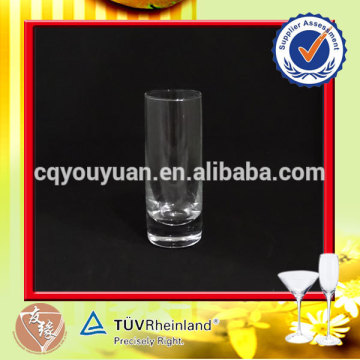 70ml test tube shot glass with burn off rim