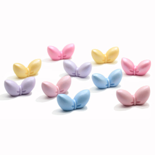 Kawaii Resin Bowknot Beads Cabochon Cute Bow Tie Fai da te Art Decor Gioielli Ornamenti Accessori Negozio