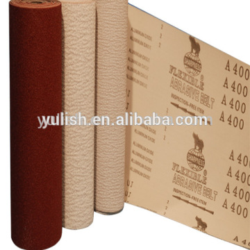 soft/flexible abrasive cloth roll