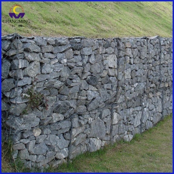 hot dipped galvanized gabion box for walls