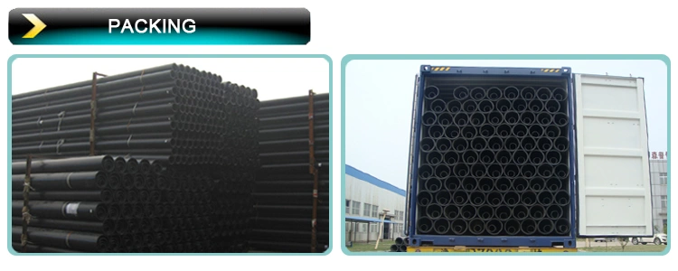 High Density PE Pipe HDPE Plastic Water Supply Pipe