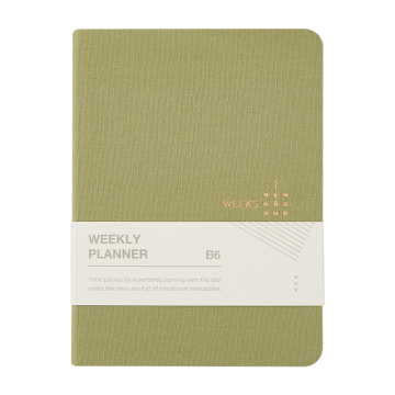 Amazon Hot Fabric hardcover week Planner