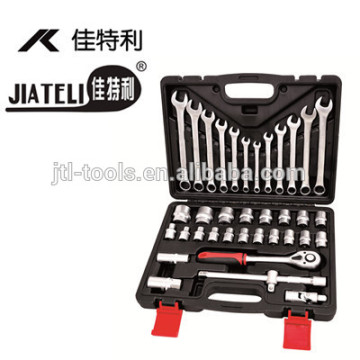 1/2" 38pcs Drive Socket Set, professional hand tool set, auto repairing tool set, bicycle repairing tool set