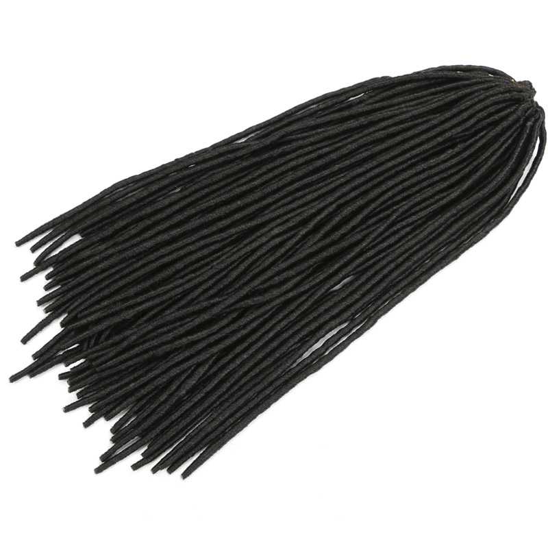 Hot sell  dreadlock  for black women dreadlock hair faux locs in hair Extension crochet straight faux locs