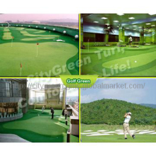 Fake grass carpet for golf