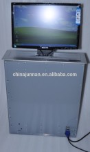 CE approval lcd monitor hidden system for conference system furniture